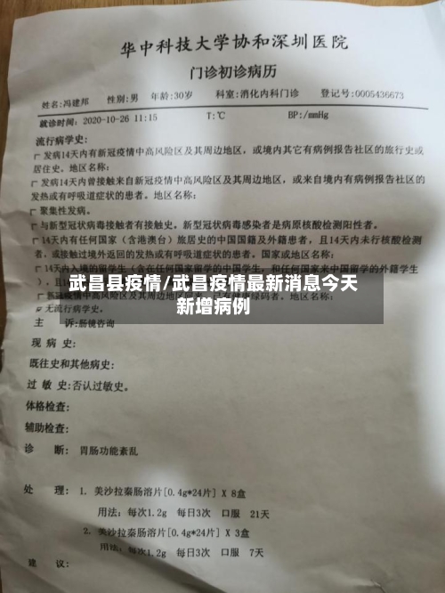 武昌县疫情/武昌疫情最新消息今天新增病例