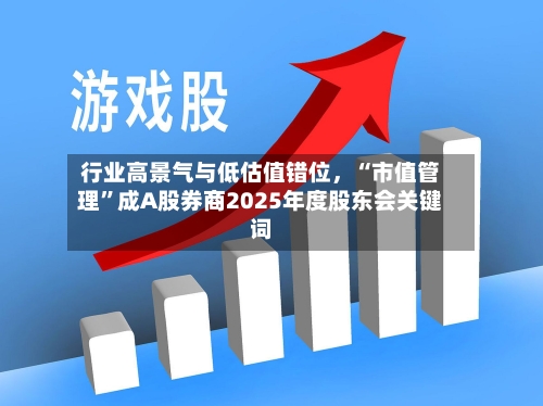 行业高景气与低估值错位，“市值管理	”成A股券商2025年度股东会关键词-第2张图片