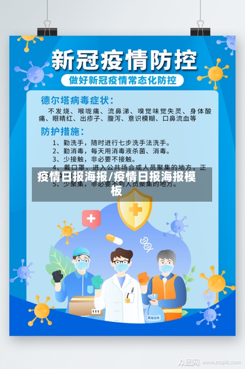 疫情日报海报/疫情日报海报模板-第2张图片