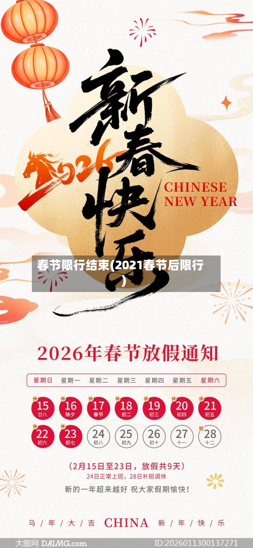 春节限行结束(2021春节后限行)