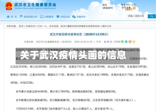 关于武汉疫情头画的信息