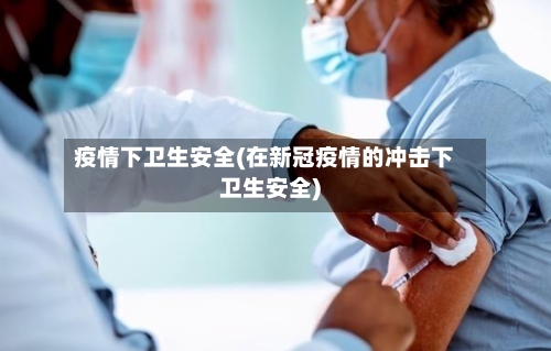 疫情下卫生安全(在新冠疫情的冲击下卫生安全)-第2张图片