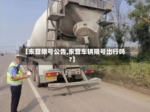 【东营限号公告,东营车辆限号出行吗?】-第3张图片